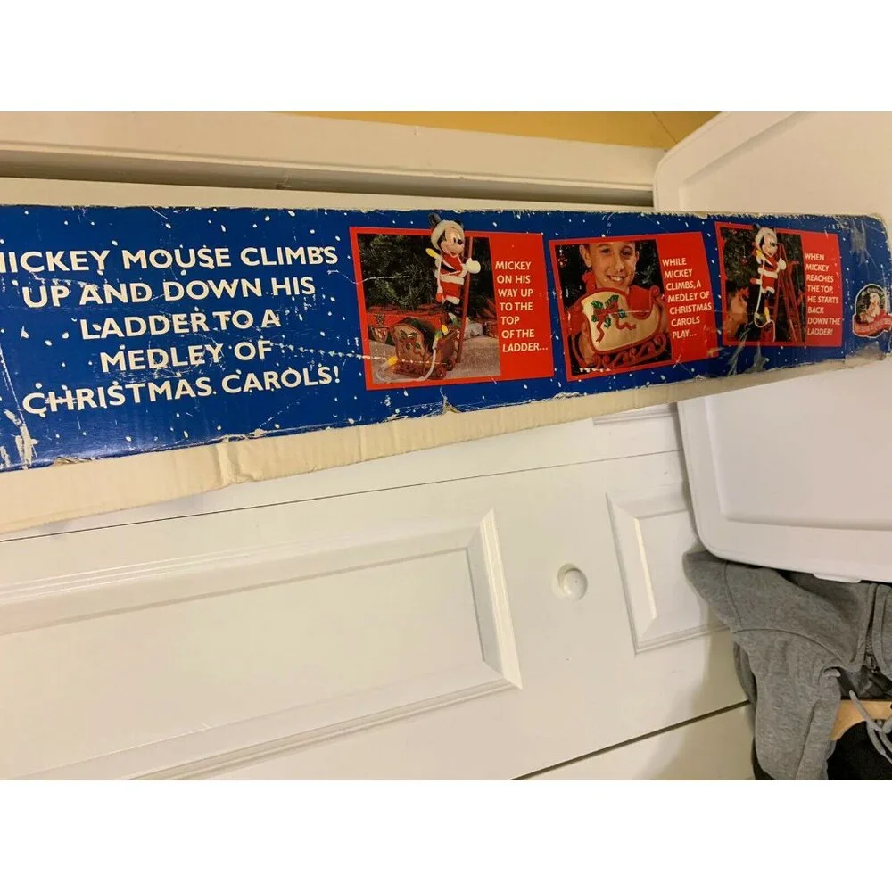 Vintage Mr.Christmas Stepping Mickey 1995 Mickey UNLIMITED Read Description Rare
